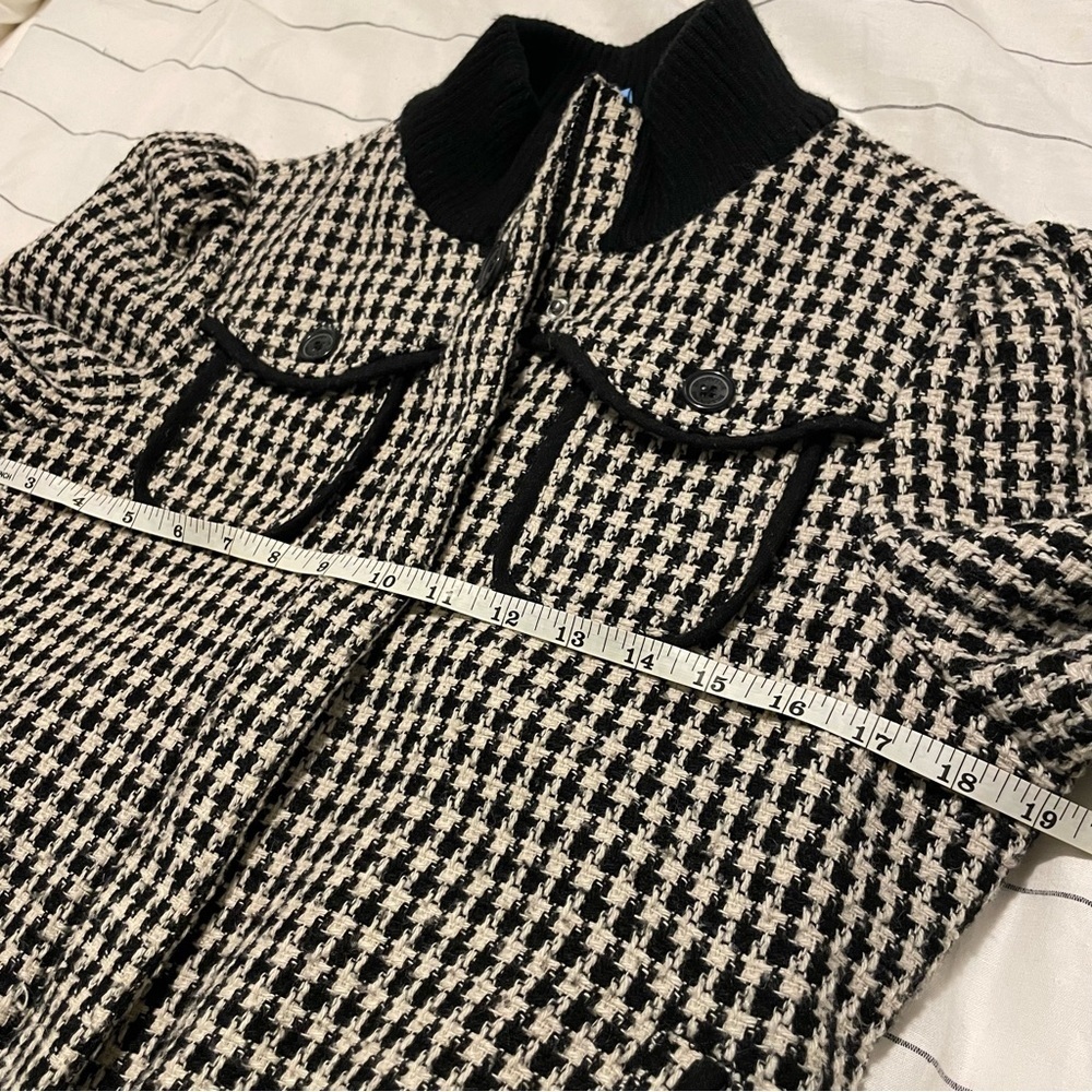 Billabong Vintage Houndstooth Bomber Jacket - Picture 8 of 10
